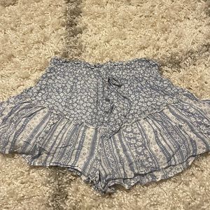 Shorts, looks kinda like a skirt